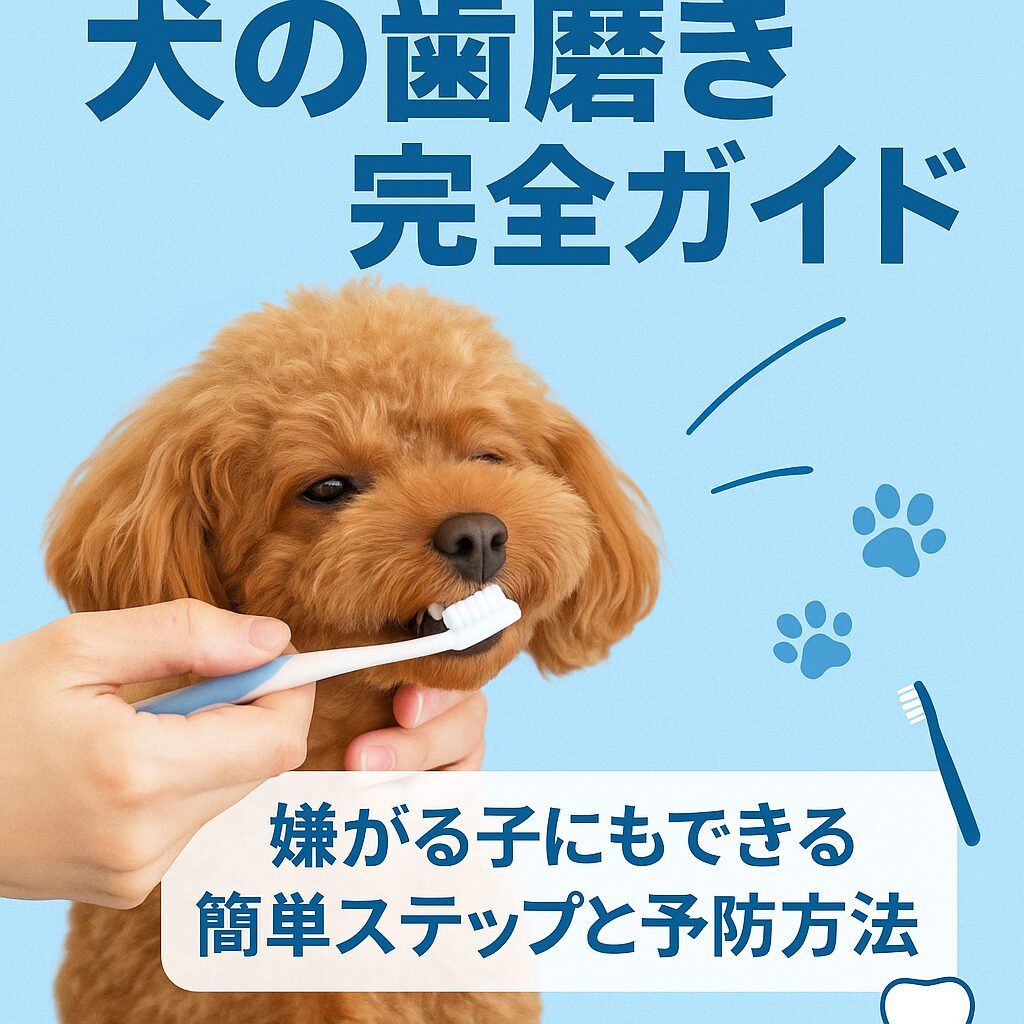犬の歯磨き