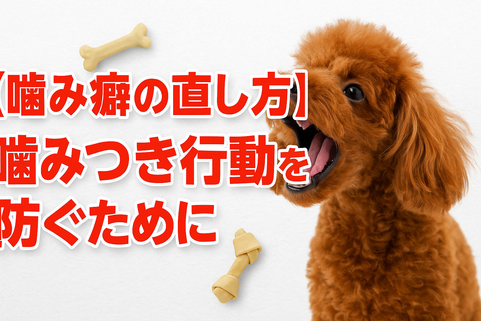 犬の噛み癖