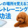 犬のトイレ