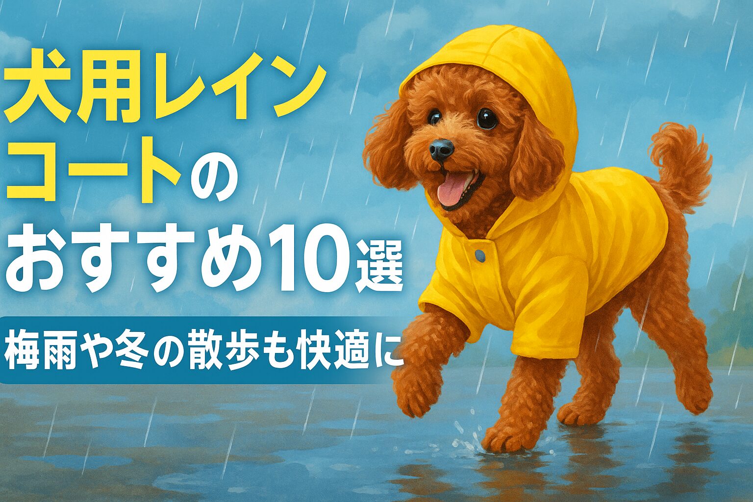 犬用レインコート