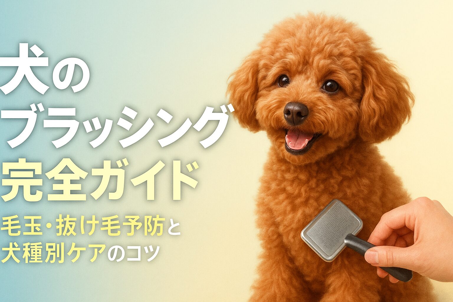 犬ブラッシング
