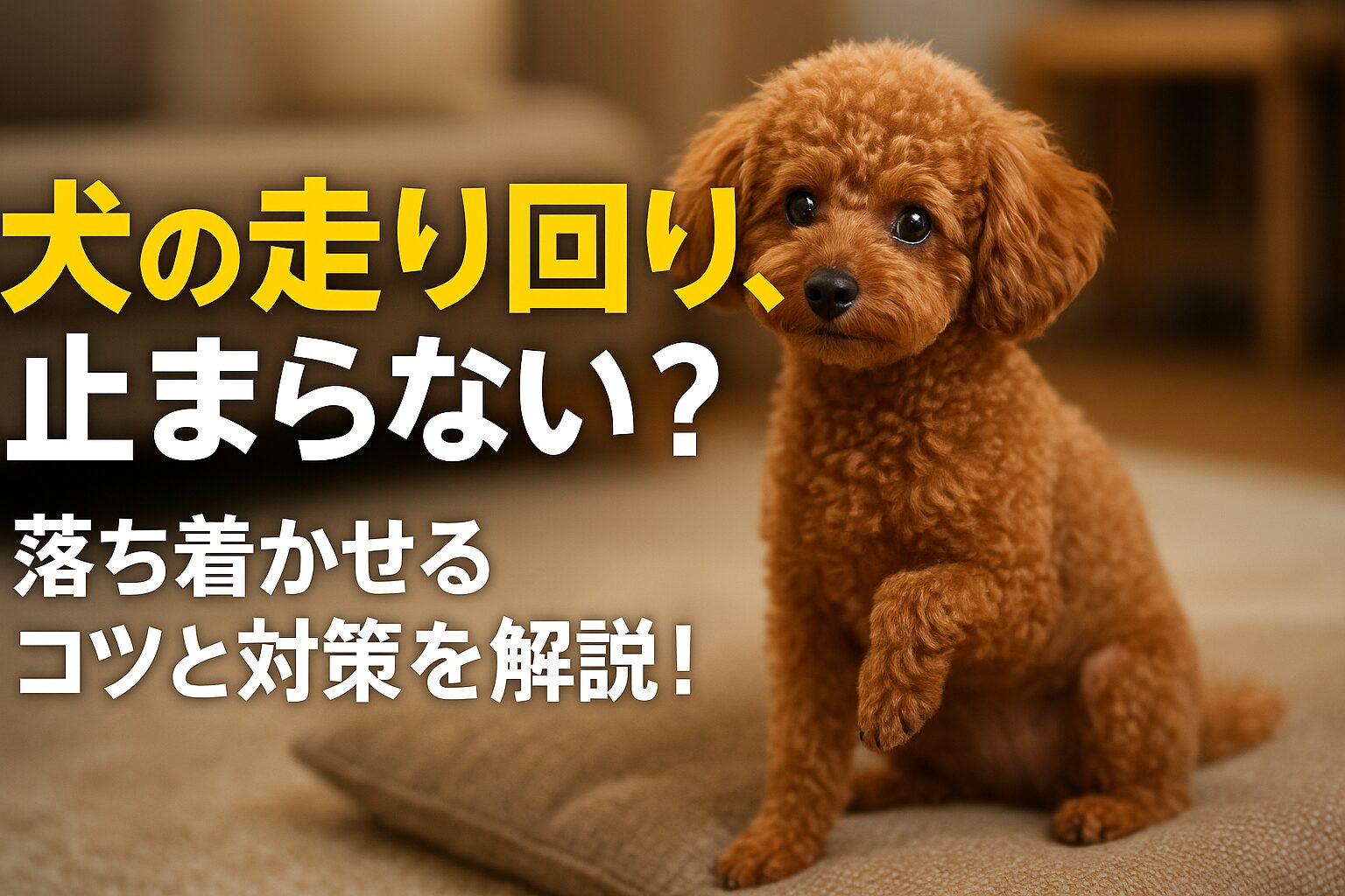 犬の走りまわり