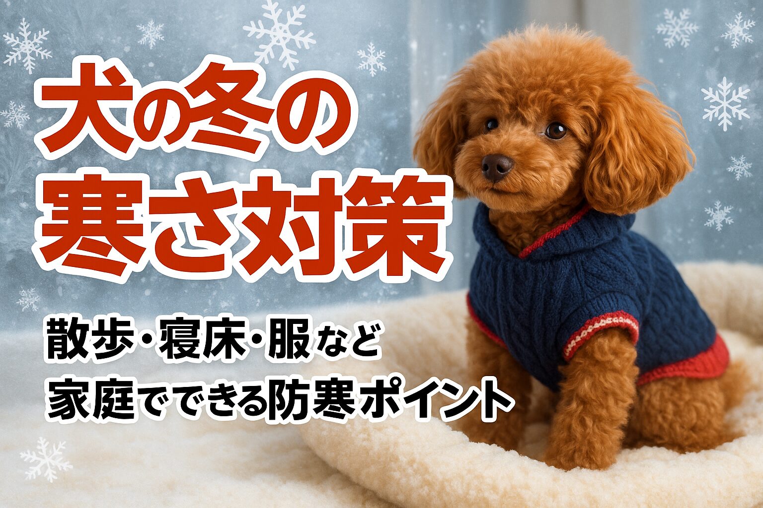 犬の寒さ対策